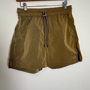 Olive Green Women's Athletic Shorts